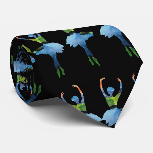 Ballet Dancer  Tie (Rolled)