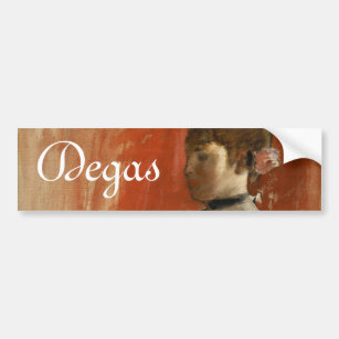 Ballet Dancer with Arms Crossed by Edgar Degas Bumper Sticker