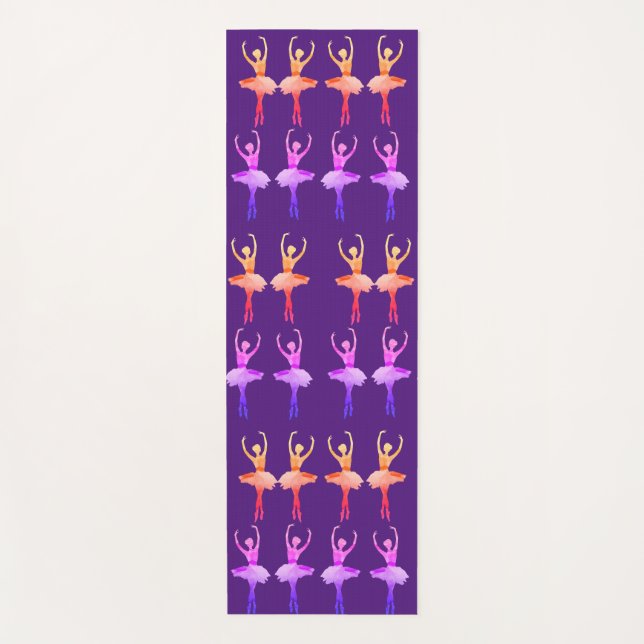 Ballet Dancer  Yoga Mat (Front)