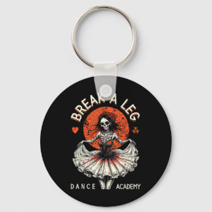Ballet Dancer Zombie Ballerina Dance Academy Funny Key Ring