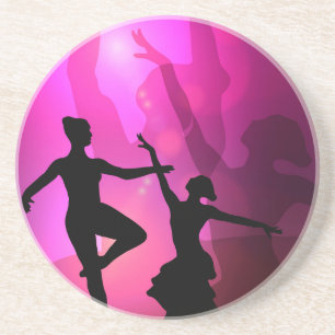 Ballet Dancers Coaster