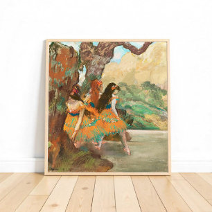 Ballet Dancers, Degas Art  Poster