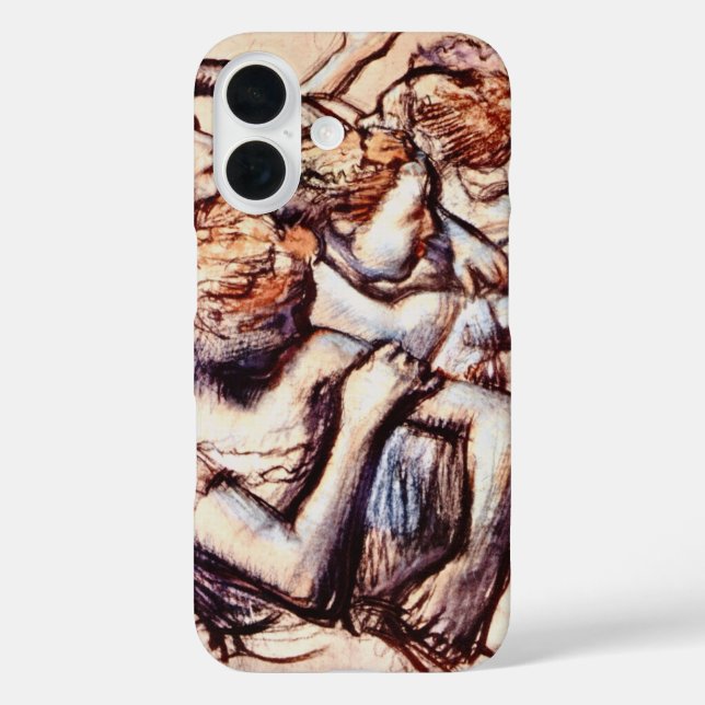 Ballet Dancers in Half Figure by Edgar Degas Case-Mate iPhone Case (Back)