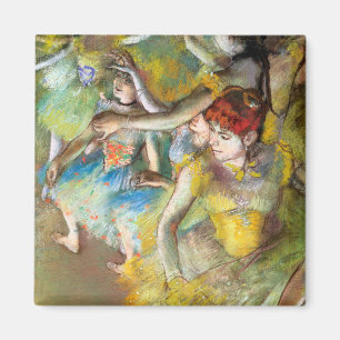 Ballet Dancers on Stage by Degas Magnet