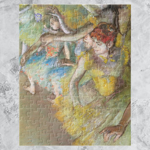 Ballet Dancers on the Stage by Edgar Degas Jigsaw Puzzle