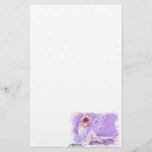 Ballet De Papillon Stationery