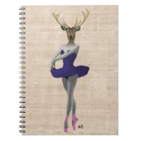 Ballet Deer in Blue
