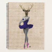 Ballet Deer in Blue