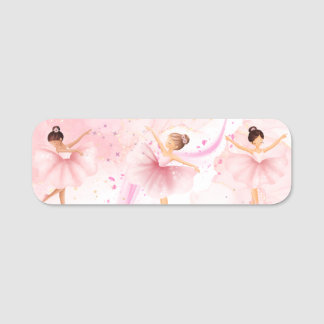 Ballet Dreams Name Tag