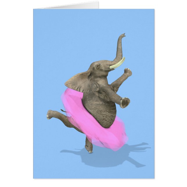 Ballet Elephant En Pointe (Front)