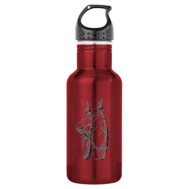 Ballet -- En Pointe 532 Ml Water Bottle (Front)