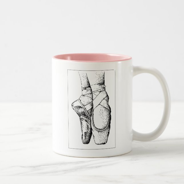 Ballet -- En Pointe Two-Tone Coffee Mug (Right)