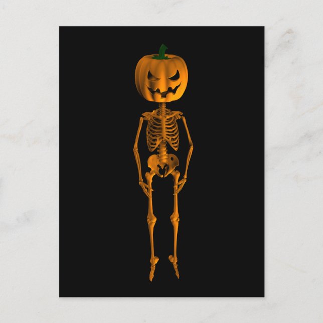 Ballet: First Position Pointe Skeleton Postcard (Front)