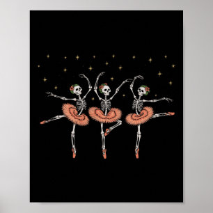 Ballet Funny Halloween Outfit Costumes Poster