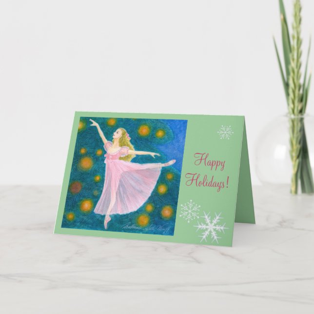 Ballet Holiday Greetings - Clara Card (Front)