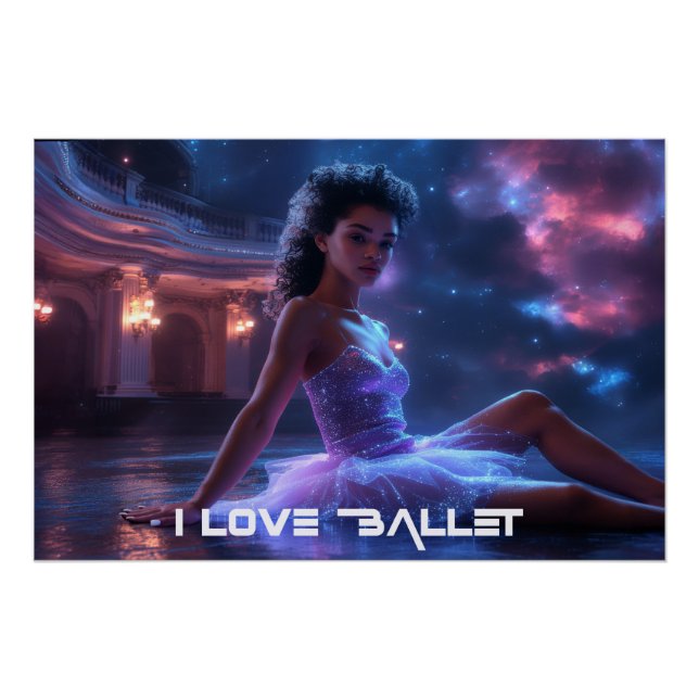 BALLET - I LOVE BALLET POSTER (Front)