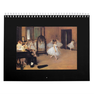 Ballet in Art, Dance Calendar, Degas, Renoir Calendar