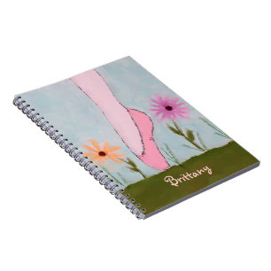 Ballet in Flowers Customisable Notebook