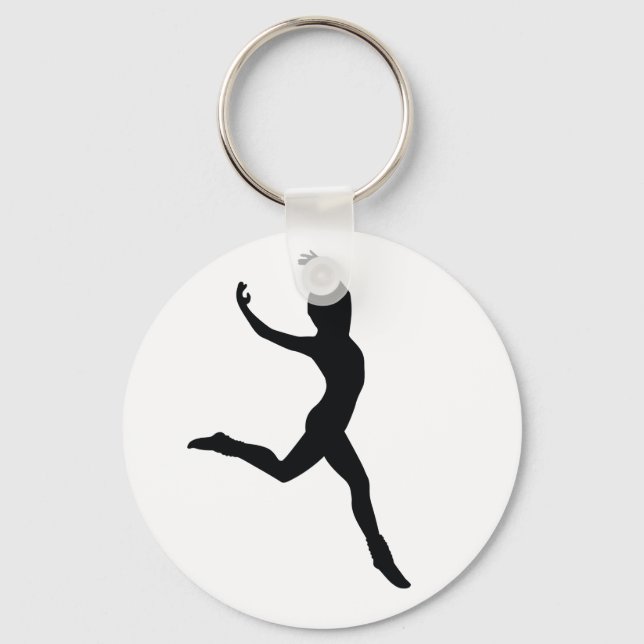 Ballet Key Ring (Front)