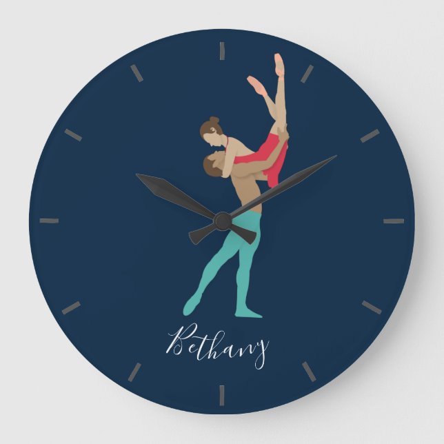 Ballet Large Clock (Front)