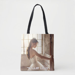 BALLET LOVE - BALLET & DANCE TOTE BAG