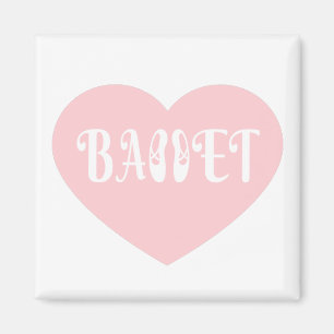 Ballet Love Dance Personalise Ctomizeus Magnet