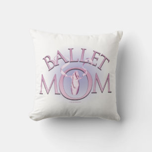 Ballet Mum Throw Pillow