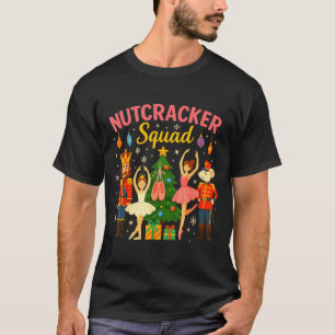 Ballet Nutcracker Squad Christmas Costume For Kids T-Shirt