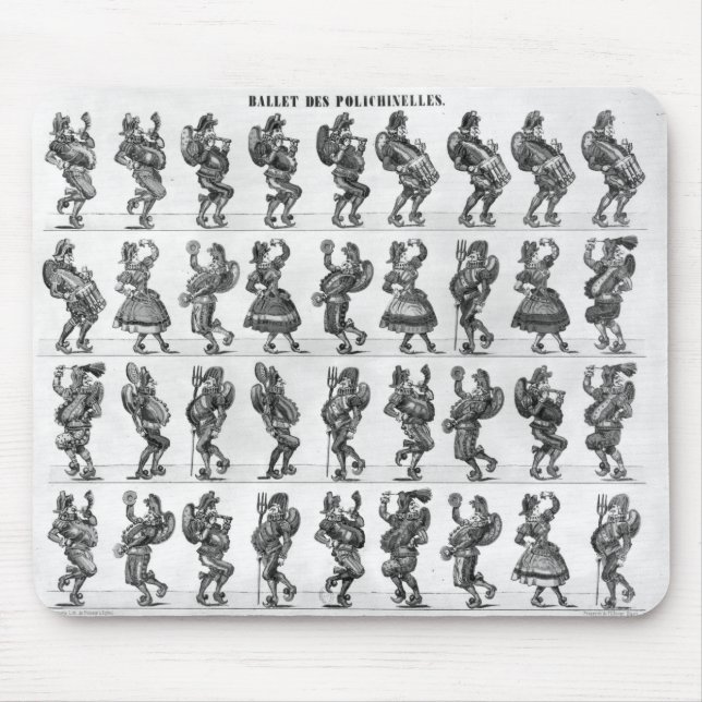 Ballet of the Polichinelles Mouse Pad (Front)