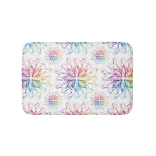 Ballet Pattern (spectral) Bath Mat