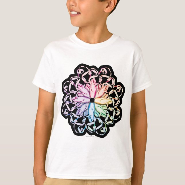 Ballet Pattern (spectral) T-Shirt (Front)
