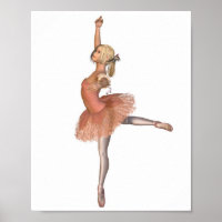Ballet Performance - Attitude Pose