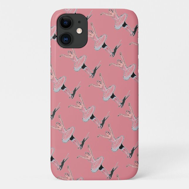 Ballet Pink Ballerina Girl Case-Mate iPhone Case (Back)