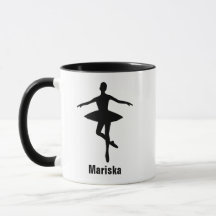 Ballet Pirouette Pose Silhouette