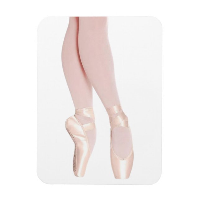 Ballet Point Shoes Magnet (Vertical)