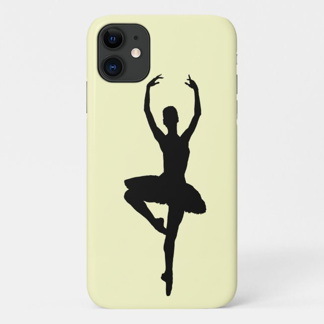 Ballet Pose Silhouette Case-Mate iPhone Case (Back)