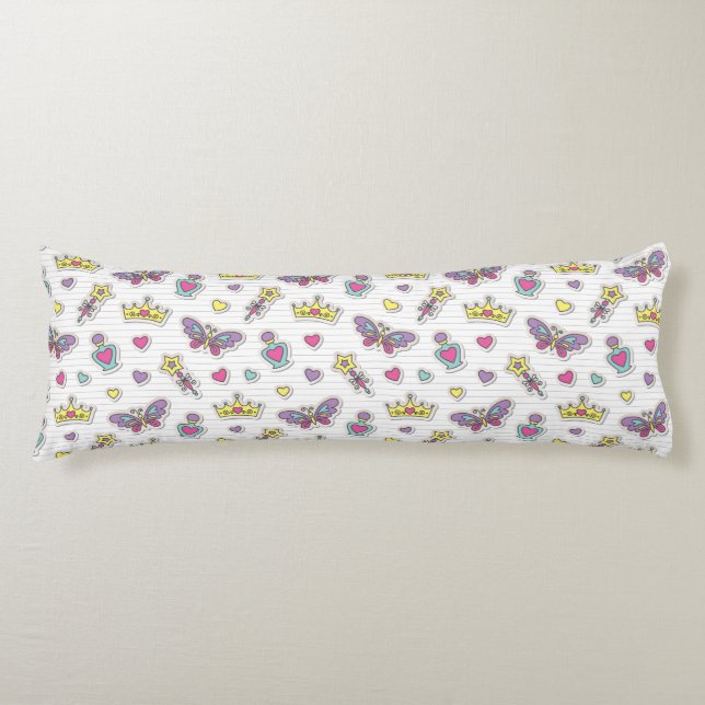 ballet princess pattern body cushion (Front)