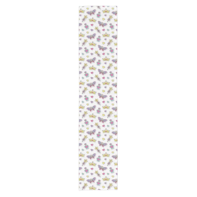 ballet princess pattern short table runner (Front)