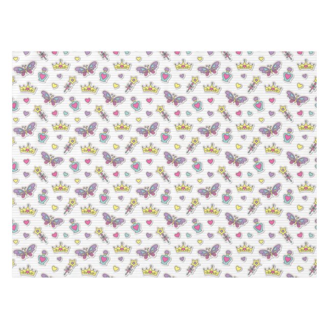ballet princess pattern tablecloth (Front (Horizontal))