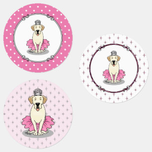Ballet Princess Yellow Lab Labrador Retriever Dog