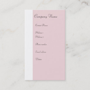 Ballet Profile Card - Two-sided