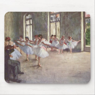 Ballet Rehearsal by Degas Mouse Pad