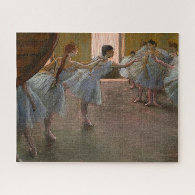 Ballet Rehearsal by Edgar Degas Jigsaw Puzzle (Horizontal)