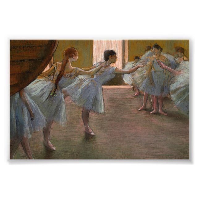 Ballet Rehearsal by Edgar Degas Photo Print (Front)