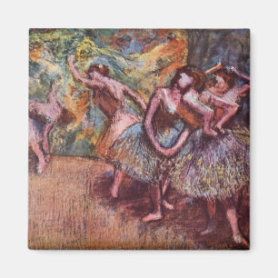 Ballet Rehearsal - Edgar Degas - 1904 Magnet