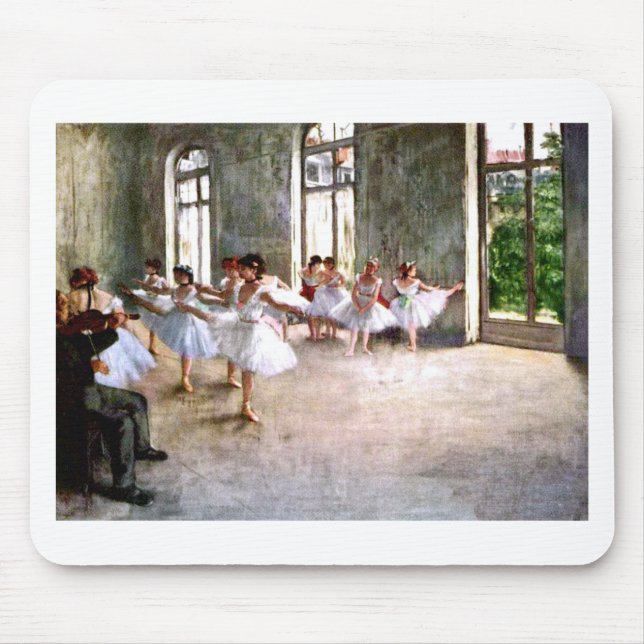 Ballet Rehearsal Mouse Pad (Front)