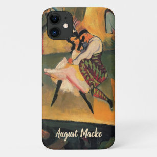 Ballet Russes, Russian Ballet by August Macke iPhone 11 Case