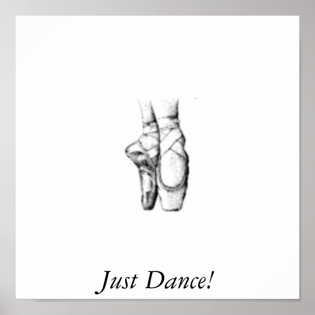 ballet shoes2, Just Dance! Poster (Front)