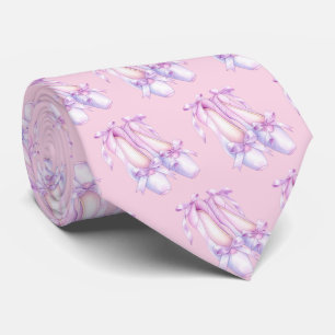 Ballet Shoes Ballet Recital Ballerina Neck Tie