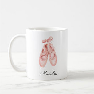 Ballet Shoes Customized Coffee Mug